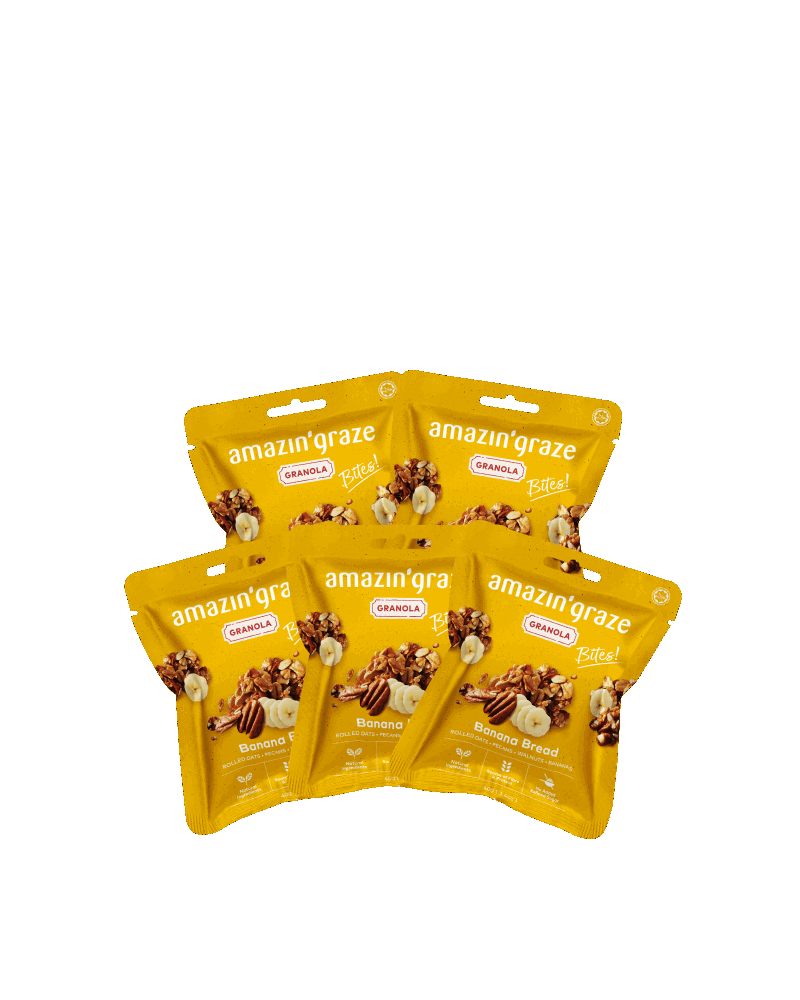 Bundle of 5 Granola Bites (5x40g) Amazin' Graze Singapore
