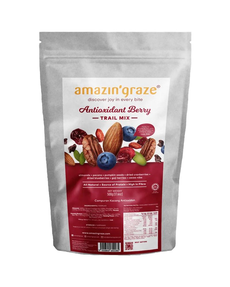 Amazin' Graze Antioxidant Berry Trail Mix 500g