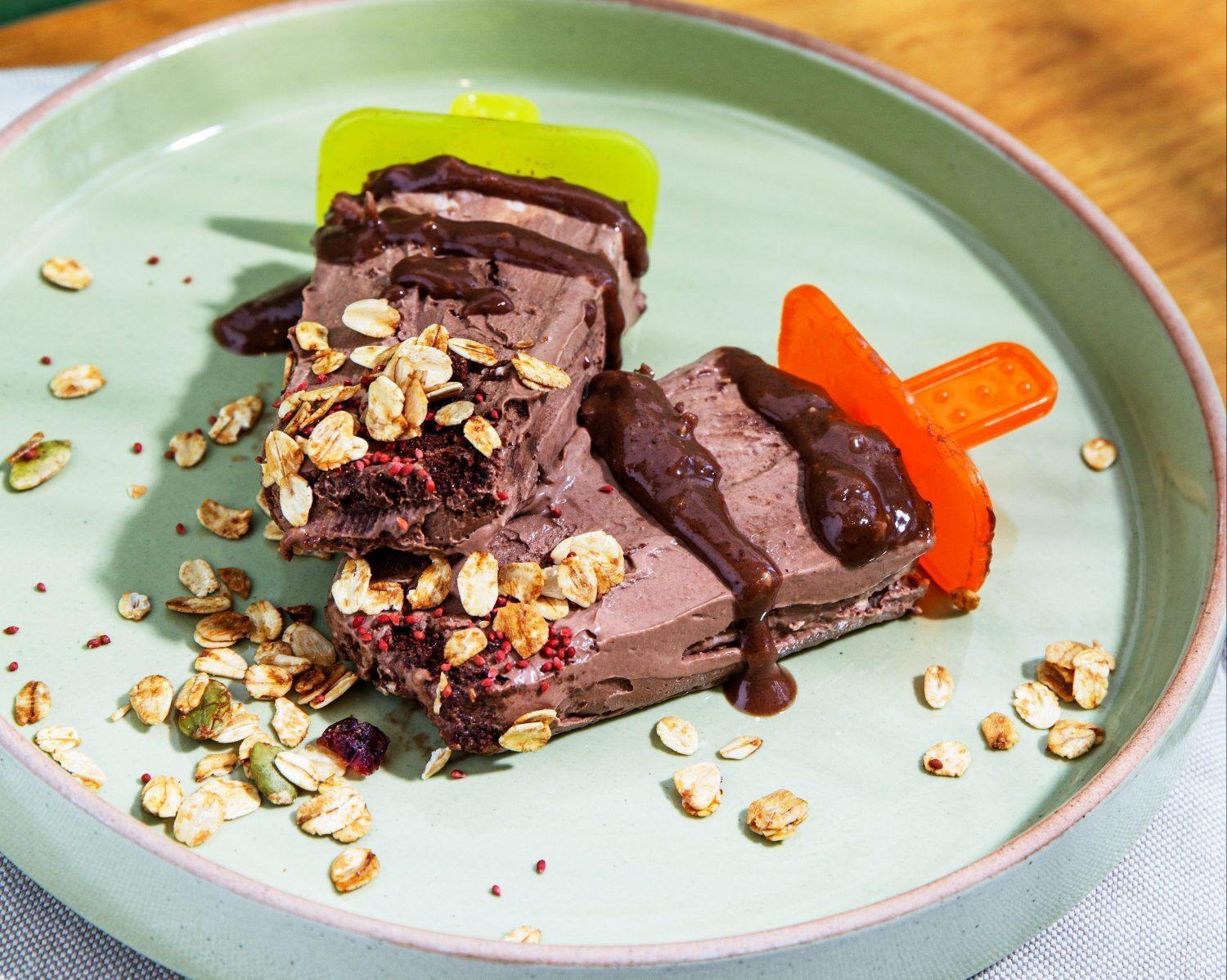 Creamy Chocolate PB Popsicles (Vegan Friendly) - Amazin' Graze Singapore