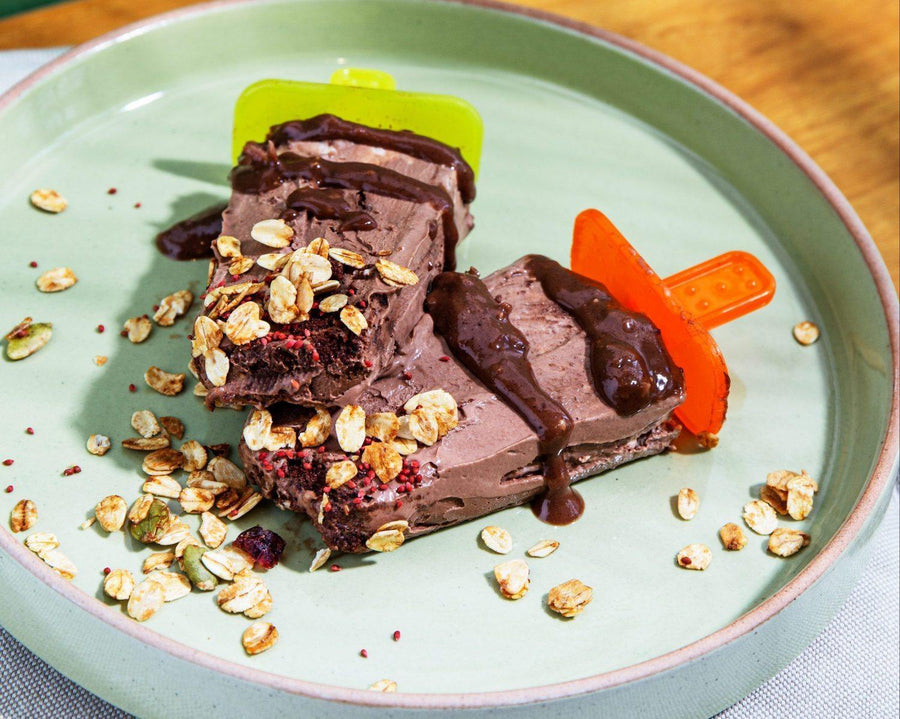 Creamy Chocolate PB Popsicles (Vegan Friendly) - Amazin' Graze Singapore