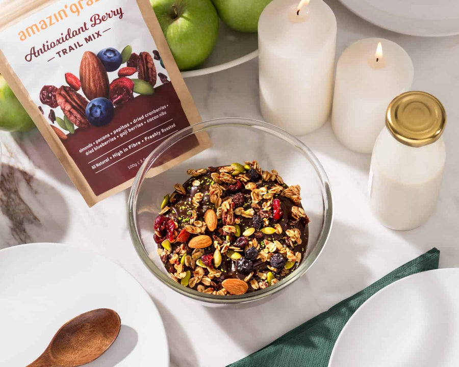 Silken Chocolate Pots (No-Bake, Vegan-Friendly!) - Amazin' Graze Singapore