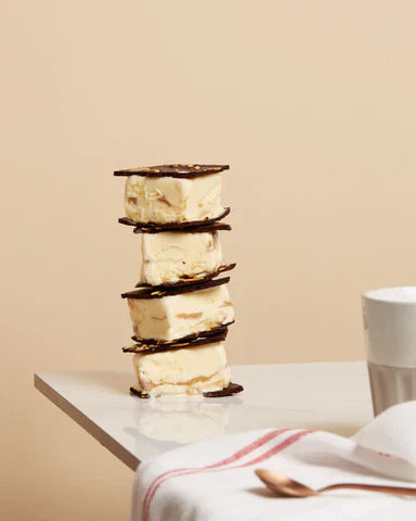 Dark Chocolate Brownie Chips Ice Cream Sandwich
