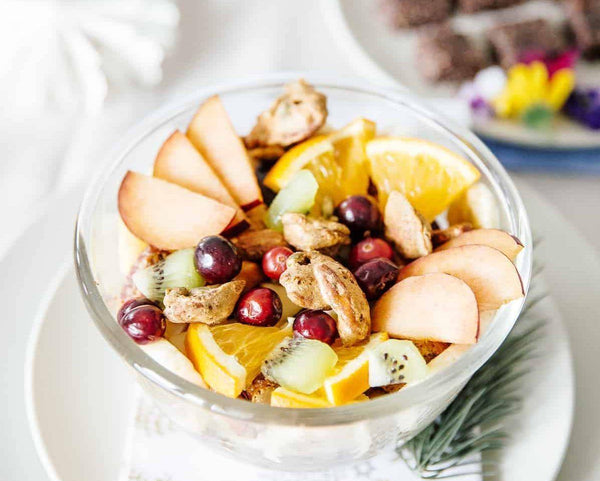 Christmas Recipe: Cinnamon Crunch Fruit Medley - Amazin' Graze Singapore