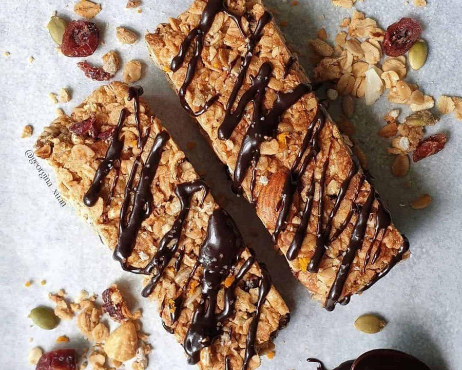 Orange-Cranberry Granola Bars (Vegan and Dairy-Free!) - Amazin' Graze Singapore