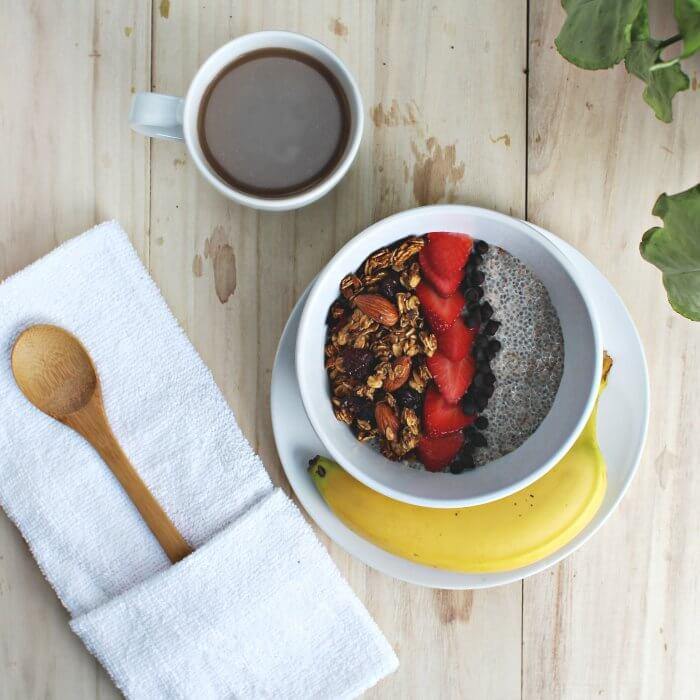 "Wake Me Up" Chia Pudding Recipe - Amazin' Graze Singapore
