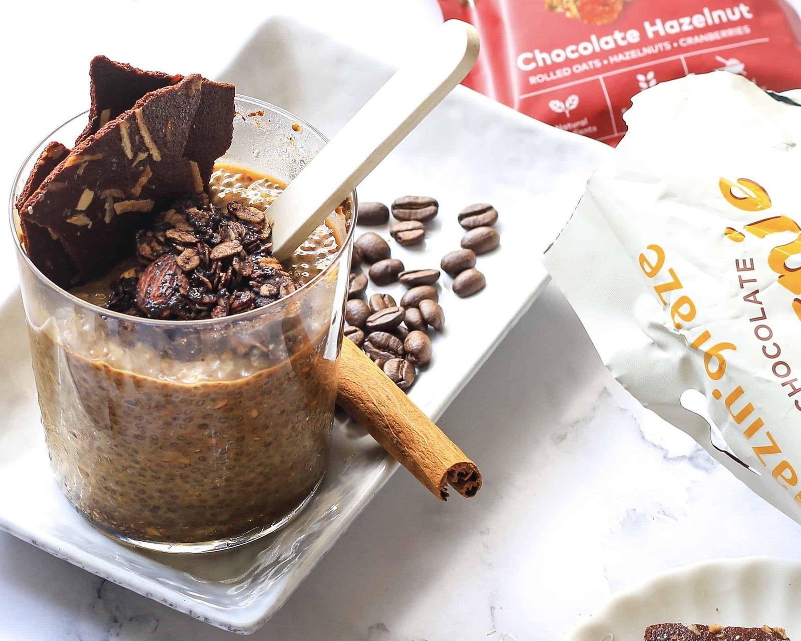Wake Up to COFFEE Chia Seed Pudding! - Amazin' Graze Singapore