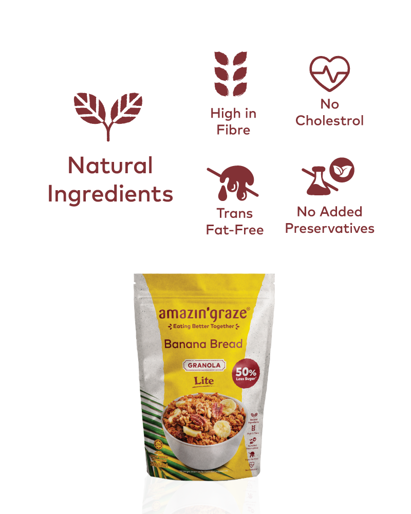 Banana Bread Granola Lite
