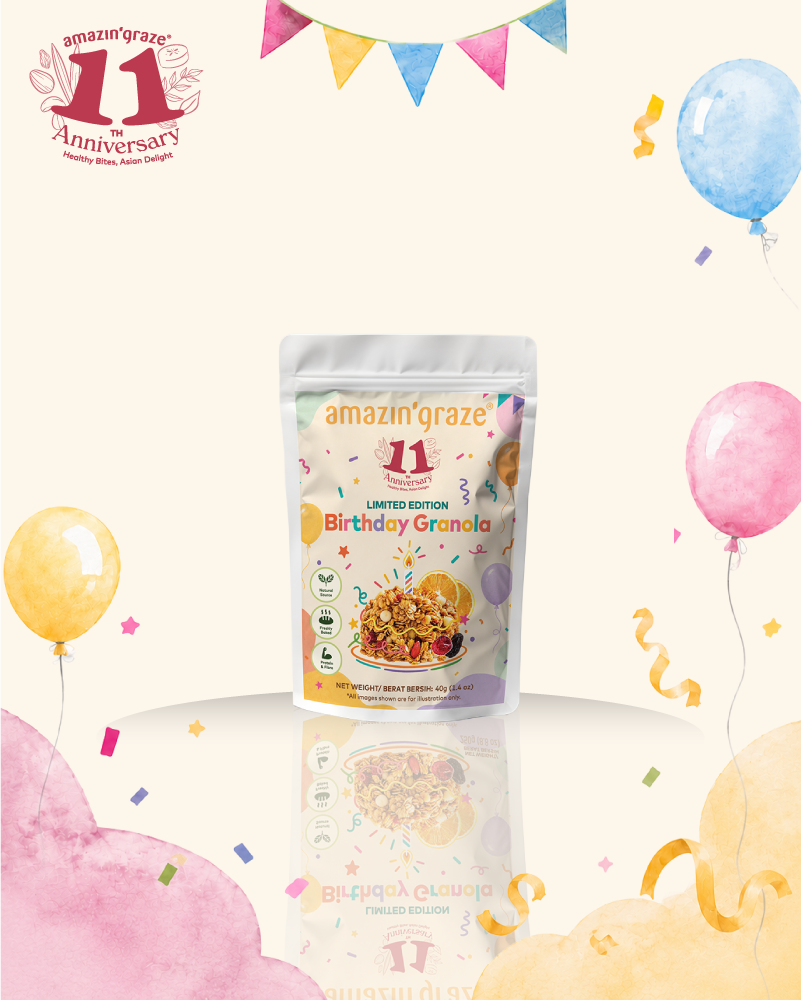 [Bundle of 5] Limited Edition Birthday Granola (40g)