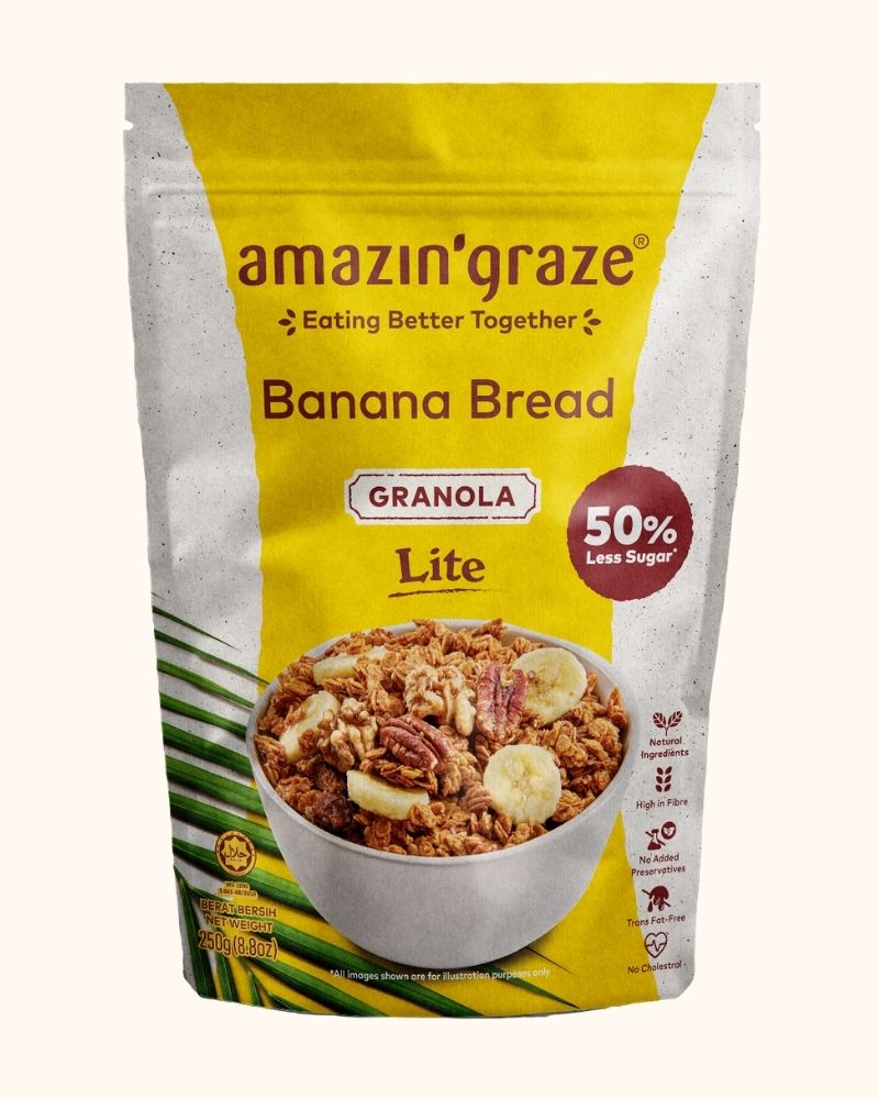 Banana Bread Granola Lite