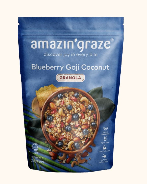 Blueberry Goji Coconut Granola