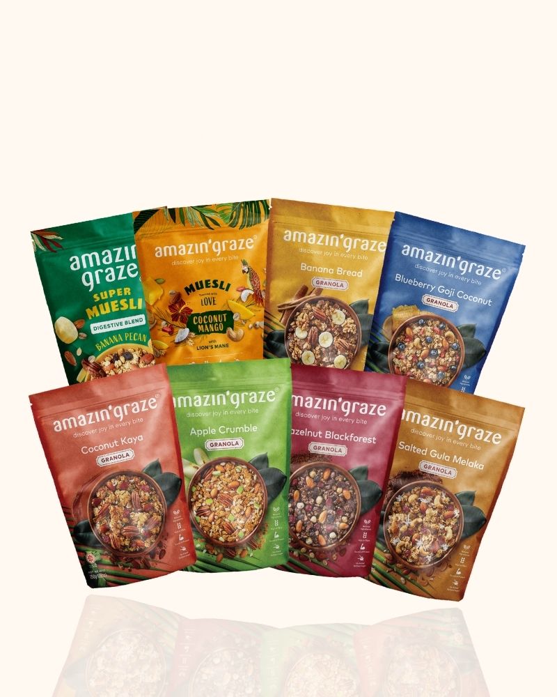 Bundle of 3 Granola & Muesli