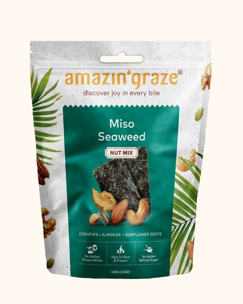 Miso Seaweed Nut Mix