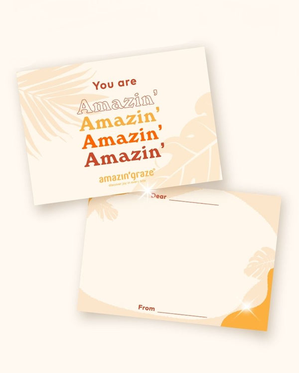 You're Amazin' Message Card