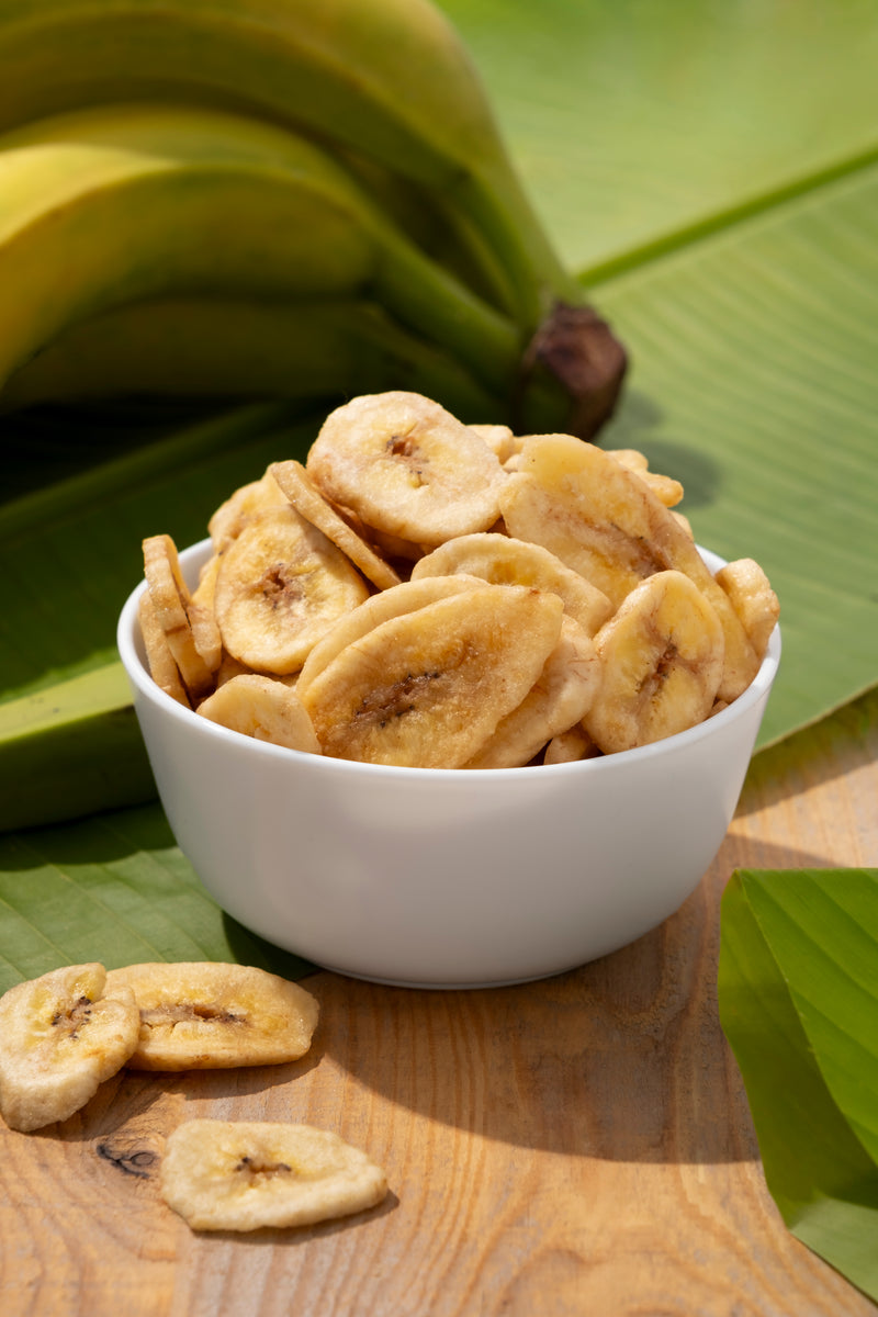 Freeze-Dried Bananas