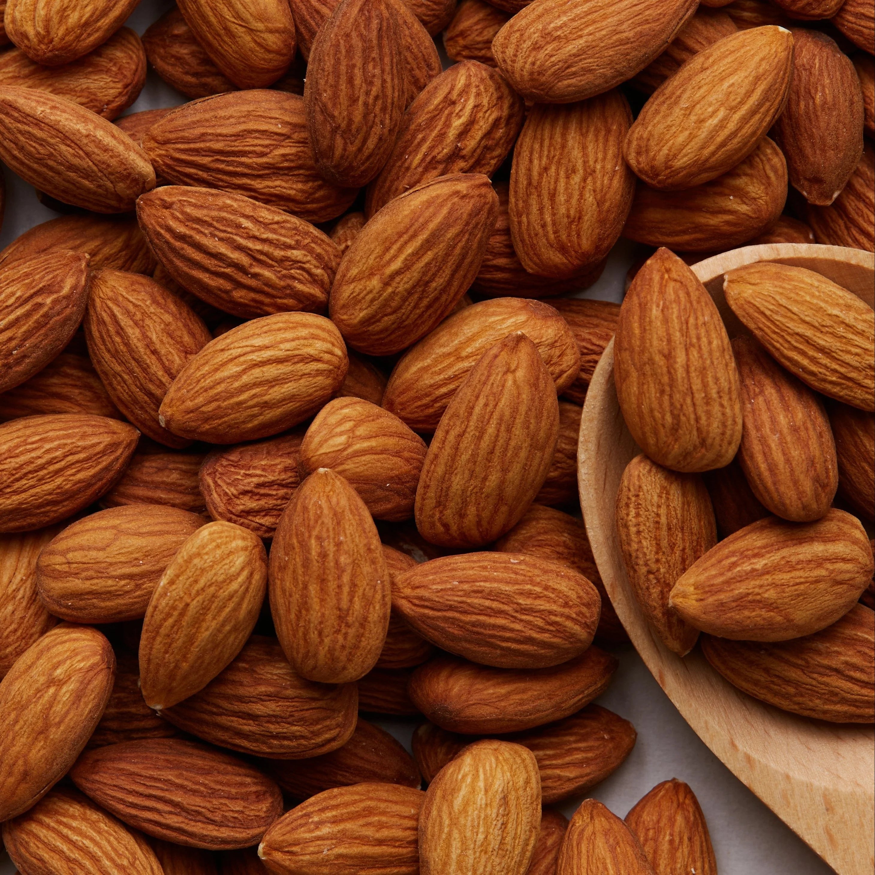 Amazin' Graze Lightly Roasted Californian Almonds Closeup