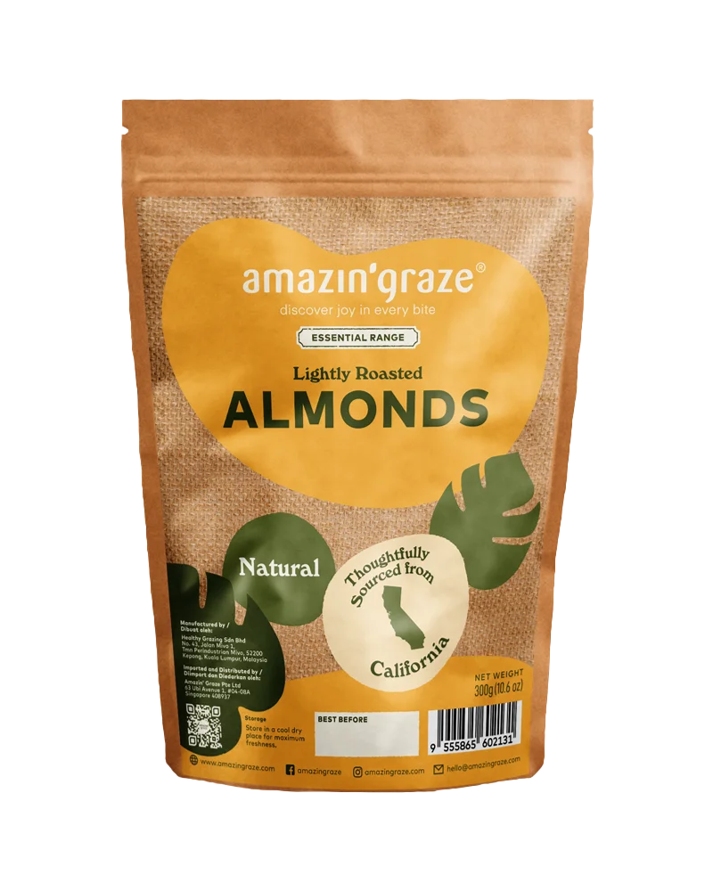 Amazin' Graze Lightly Roasted Californian Almonds