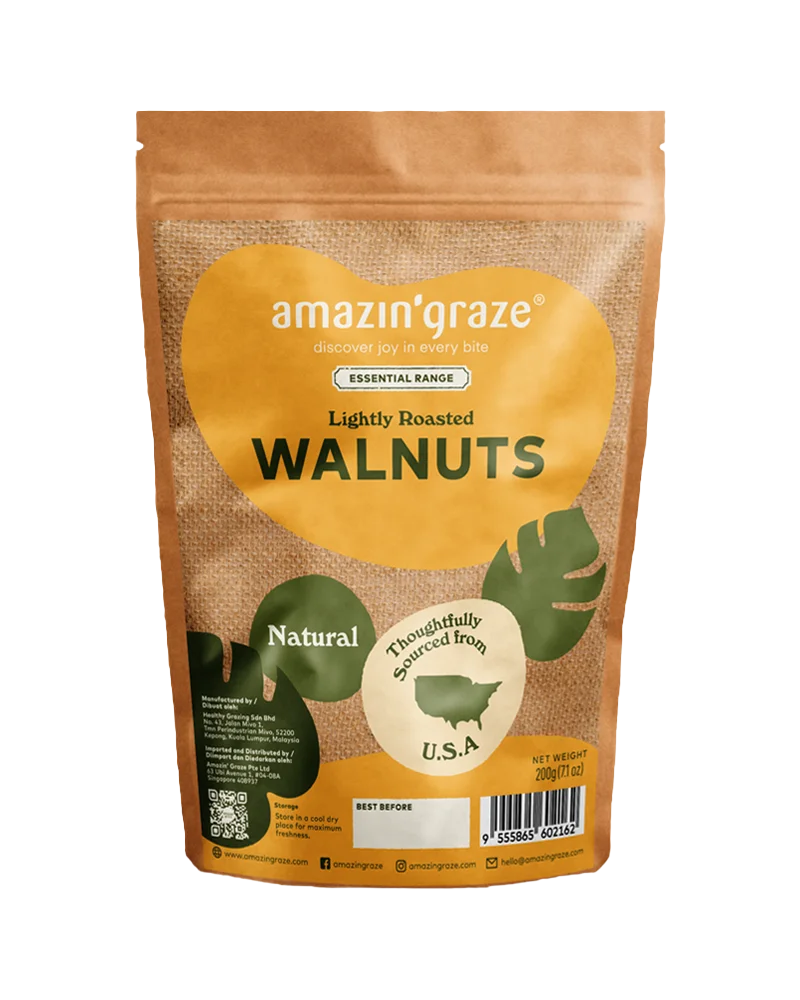 Amazin' Graze Lightly Roasted USA Walnuts