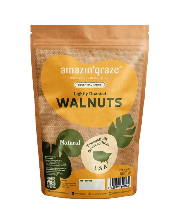 Amazin' Graze Lightly Roasted USA Walnuts