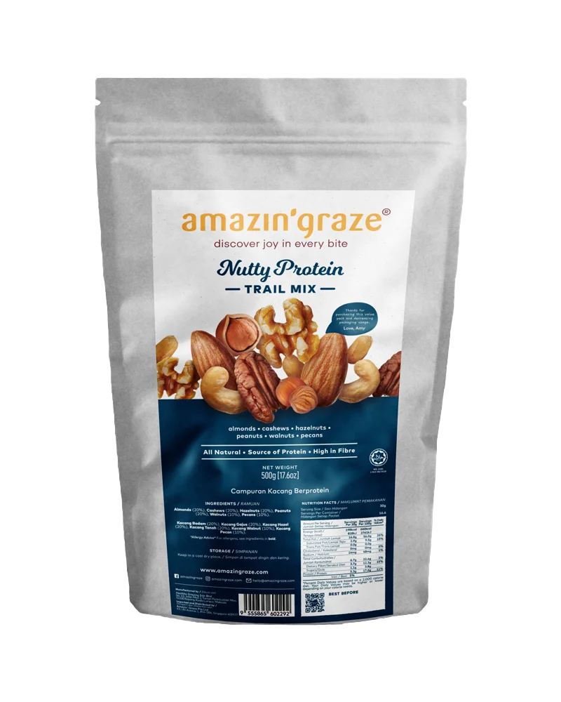 Amazin' Graze Nutty Protein Trail Mix 500g