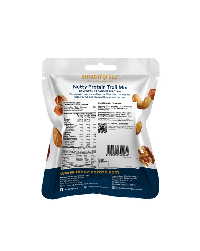 Mini Nutty Protein Trail Mix