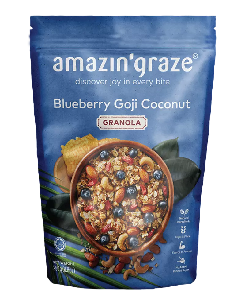Blueberry Goji Coconut Granola