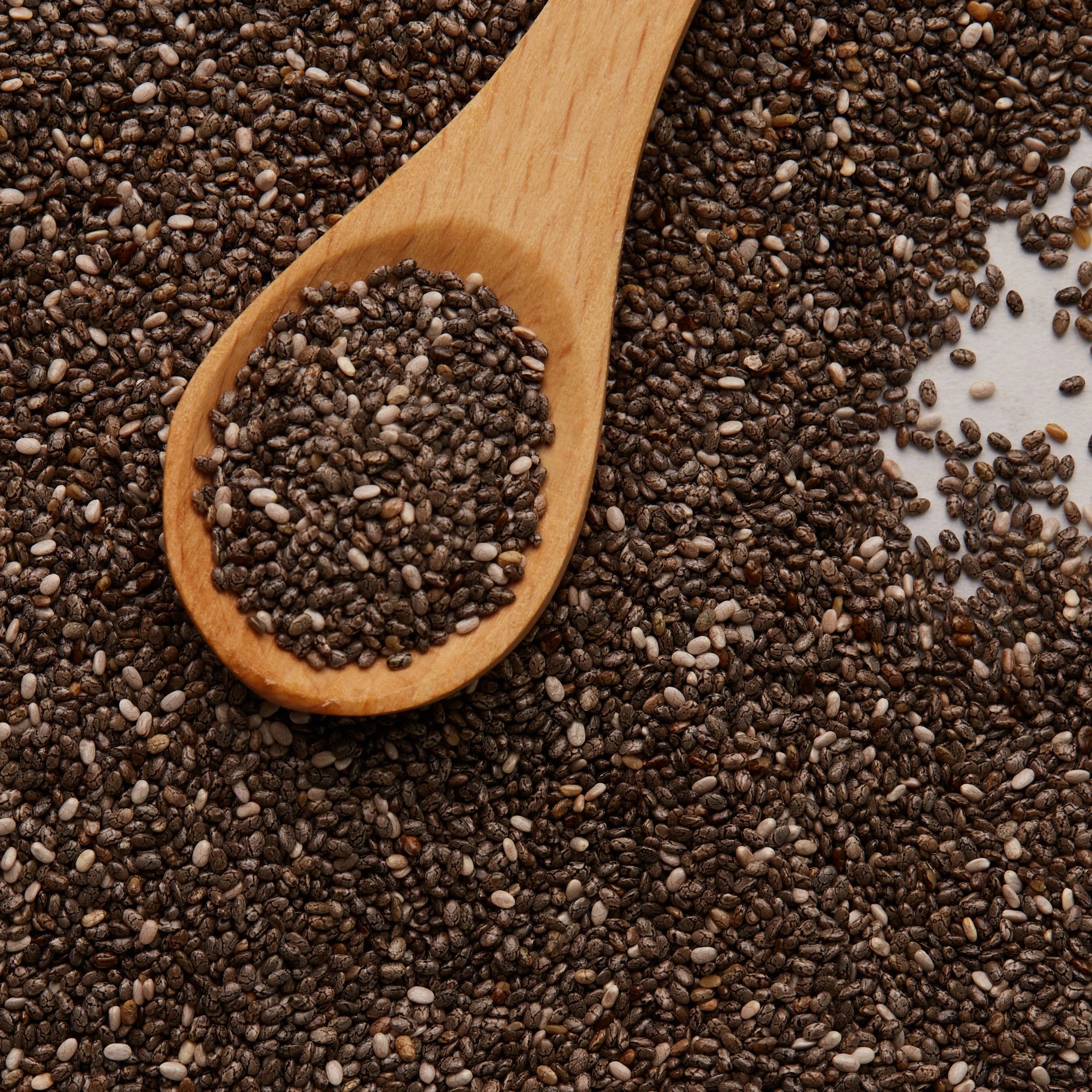 Amazin' Graze Mexican Chia Seeds Closeup