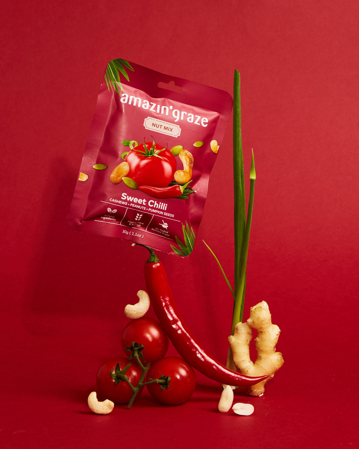 Amazin' Graze Mini Sweet Chilli Nut Mix 30g