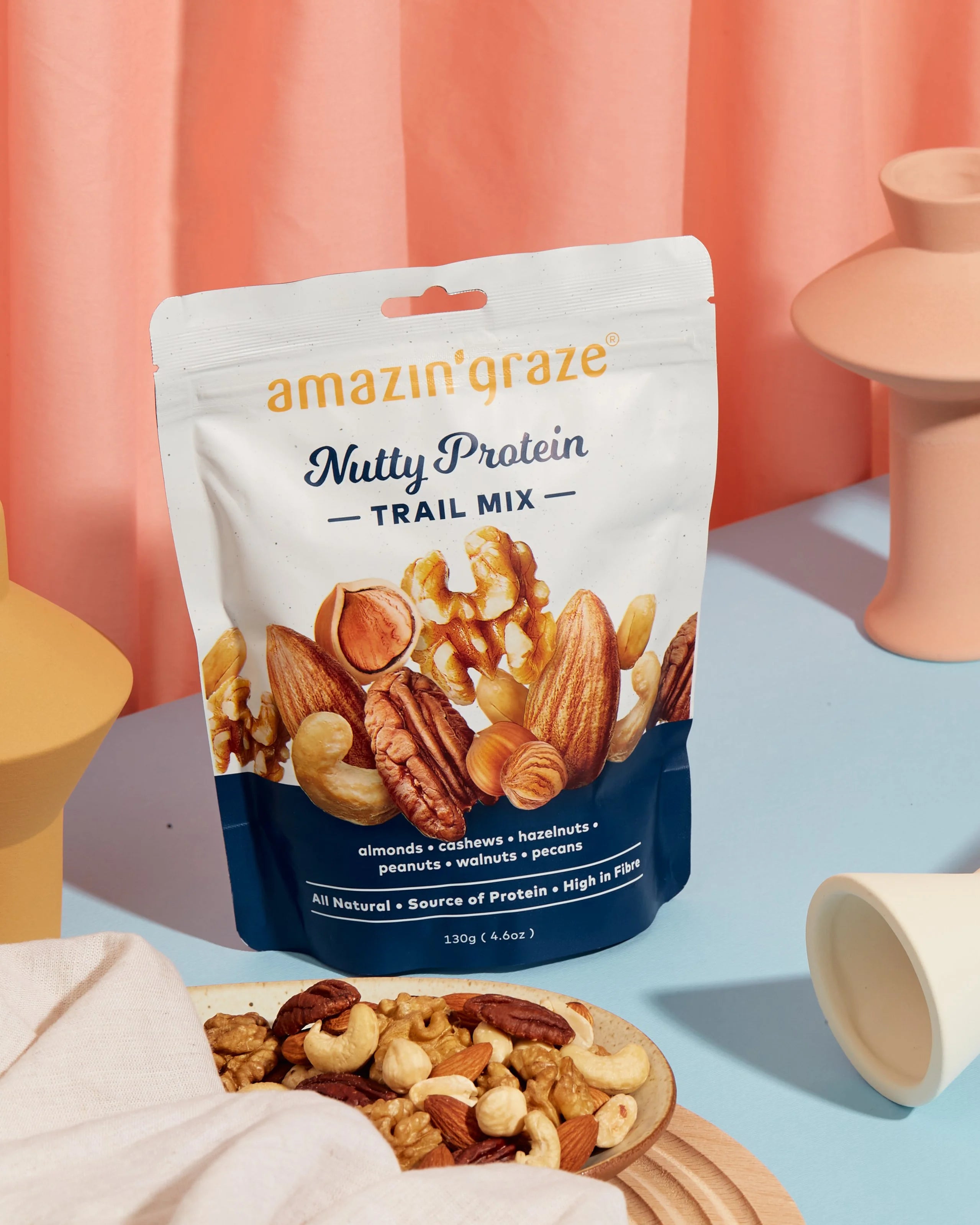 Amazin' Graze Nutty Protein Trail Mix Product