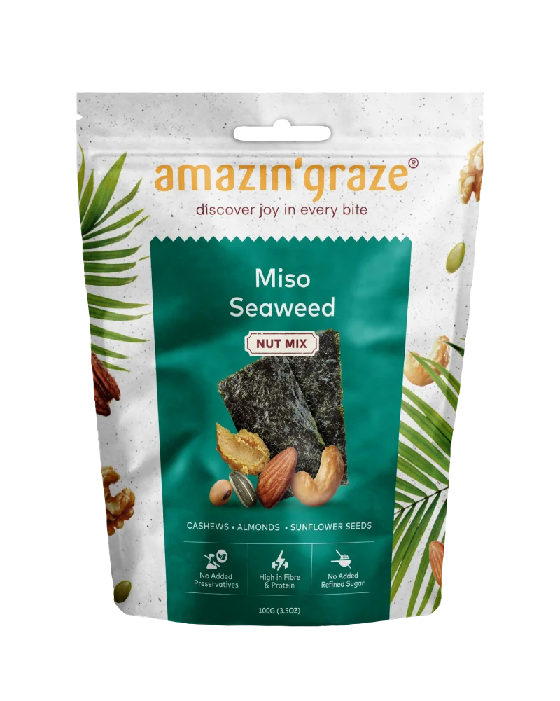 Miso Seaweed Nut Mix