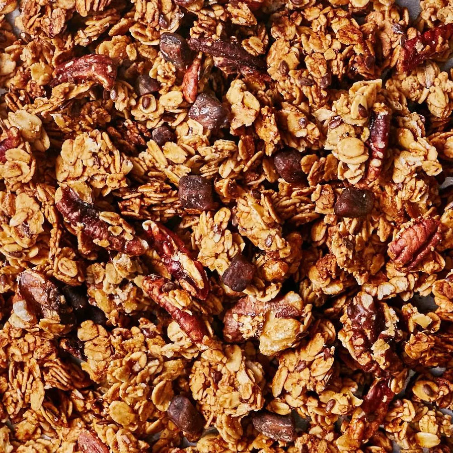 Banana Bread Granola ingredients