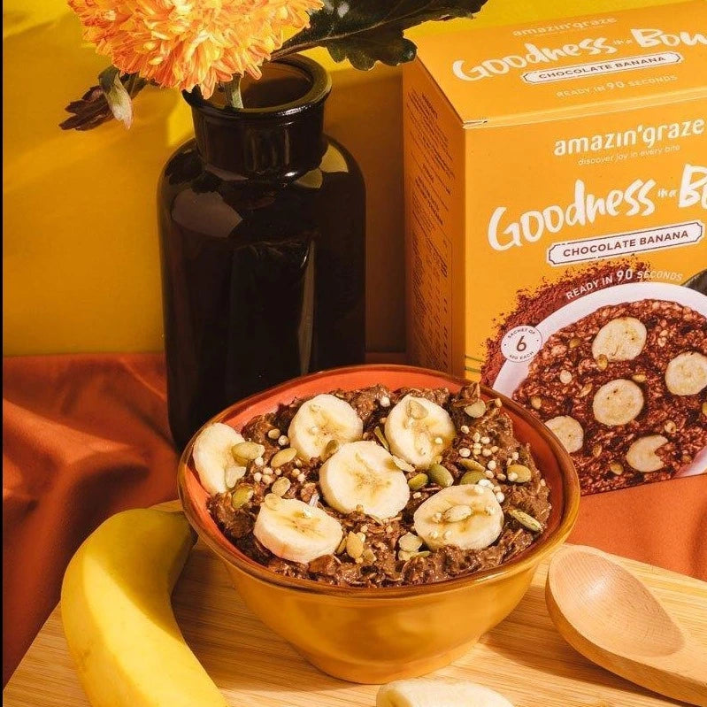 Chocolate Banana Instant Oatmeal Variety Pack