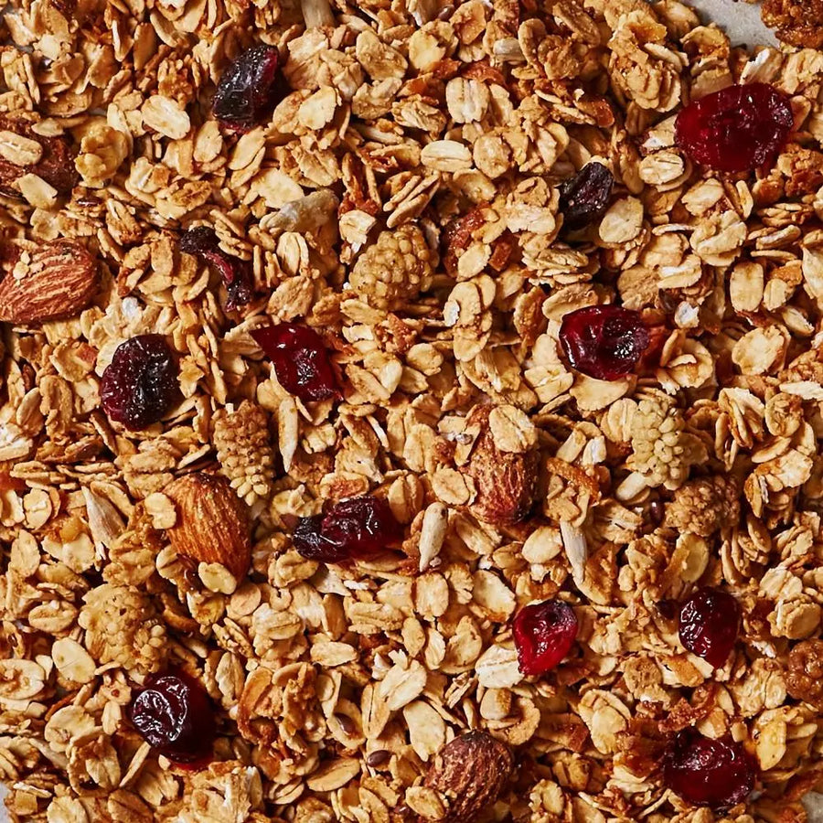 Salted Gula Melaka Granola ingredients